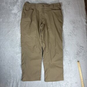 Duluth Trading Pant Mens XL Dry on the Fly Utility Performance Flex Brown